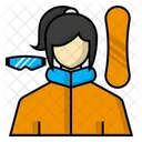 Avatar Goggles Snowboarding Icon
