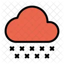 Snowflake Cloud Clouds Icon