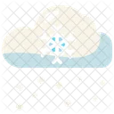 Cloud Snowflakes Snowfall Icon