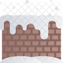 Wall Snowfall Brick Icon