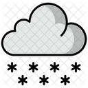 Snowfall Snow Cloud Snowy Icon