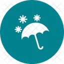 Snowfall Umbrella Snow Icon