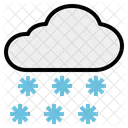 Snowfall Snow Cloud Icon