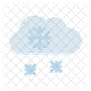 Snowfall Cloud Winter Icon