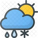 Snowfall in day  Icon