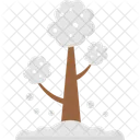 Snowfall tree  Icon