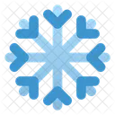 Snowflake Weather Forecast Icon