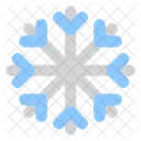 Snowflake Weather Forecast Icon