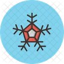 Snowflake Snow Xmas Icon