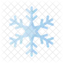 Snowflake Flat Color Icon