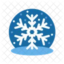 Ice Flakes Snowflake Icon