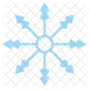 Ice Snowflake Frost Icon