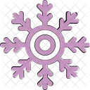 Snowflake Winter Decoration Snow Falling Icon