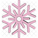 Snowflake Winter Decoration Snow Falling Icon