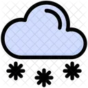 Cloud Snowflake Weather Icon