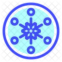 Snow Snowflake Vector Icon