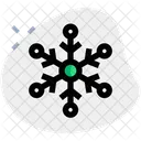 Circle Snowflake Icône