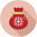 Snowflake Bag Gift Icon