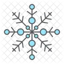 Snowflake Decoration Frozen Icon