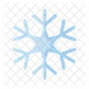 Snowflake Flat Color Icon