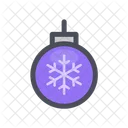 Snowflake Ball Snowflake Ball Icon