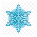 Snowflake blue  Icon