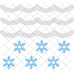 Snowflake Cloud  Icon