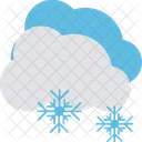 Snowflake Cloud Snow Icon