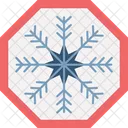Snowflake Danger  Icon