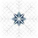 Snowflake Danger  Icon