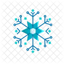 Snowflake Winter Holiday Icon