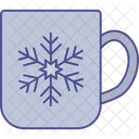 Snowflake Mug Mug Christmas Icon