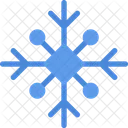 Snowflake New Year Icon