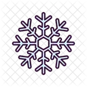 Snowflake winter  Icon