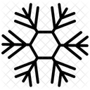 Snowflake Winter Symbol Frozen Beauty Icône