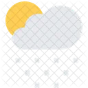 Snowflakes Cloud  Icon