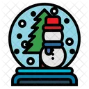 Christmas Globe Holiday Icon