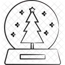 Winter Snow Decoration Icon