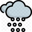 Snow Weather Forecast Icon