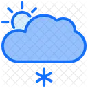 Cloud Snowing Weather Icon