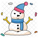 Snow Snowman Weather Icon