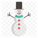 Christmas Icons Snowman Christmas Icon