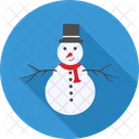 Snowman Ice Man Iceman Icon