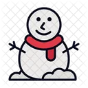 Snowman Snow Winter Icon