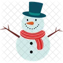 Snowman Winter Season Icon