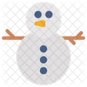 Snowman Snow Man Winter Icon