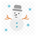 Snowman Winter Christmas Icon