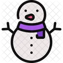 Snowman Cold Holiday Icon
