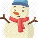 Snowman Winter Season Icon