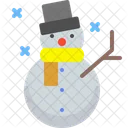 Snowman Snow Christmas Icon